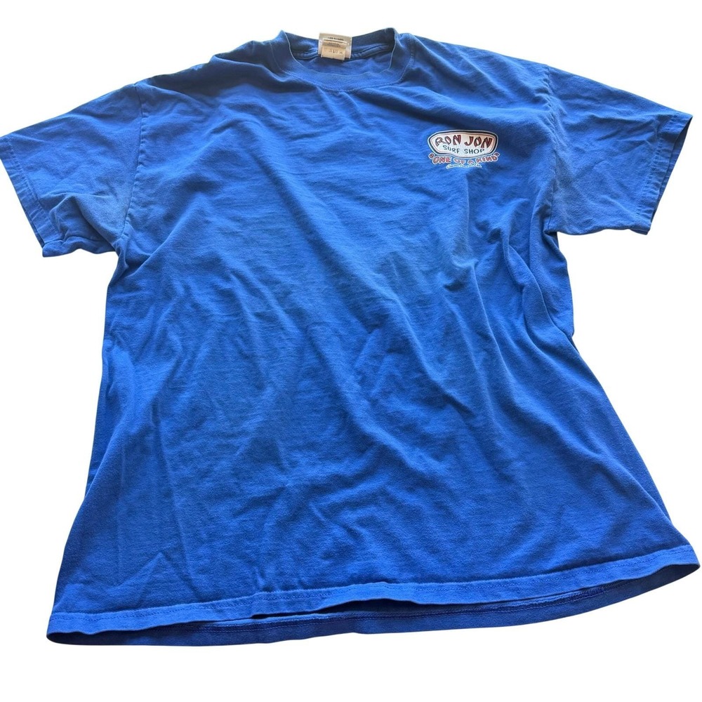 Vintage Ron Jon Mens One Of A Kind Graphic T-Shirt XL Blue Cocoa Beach Surf Tee